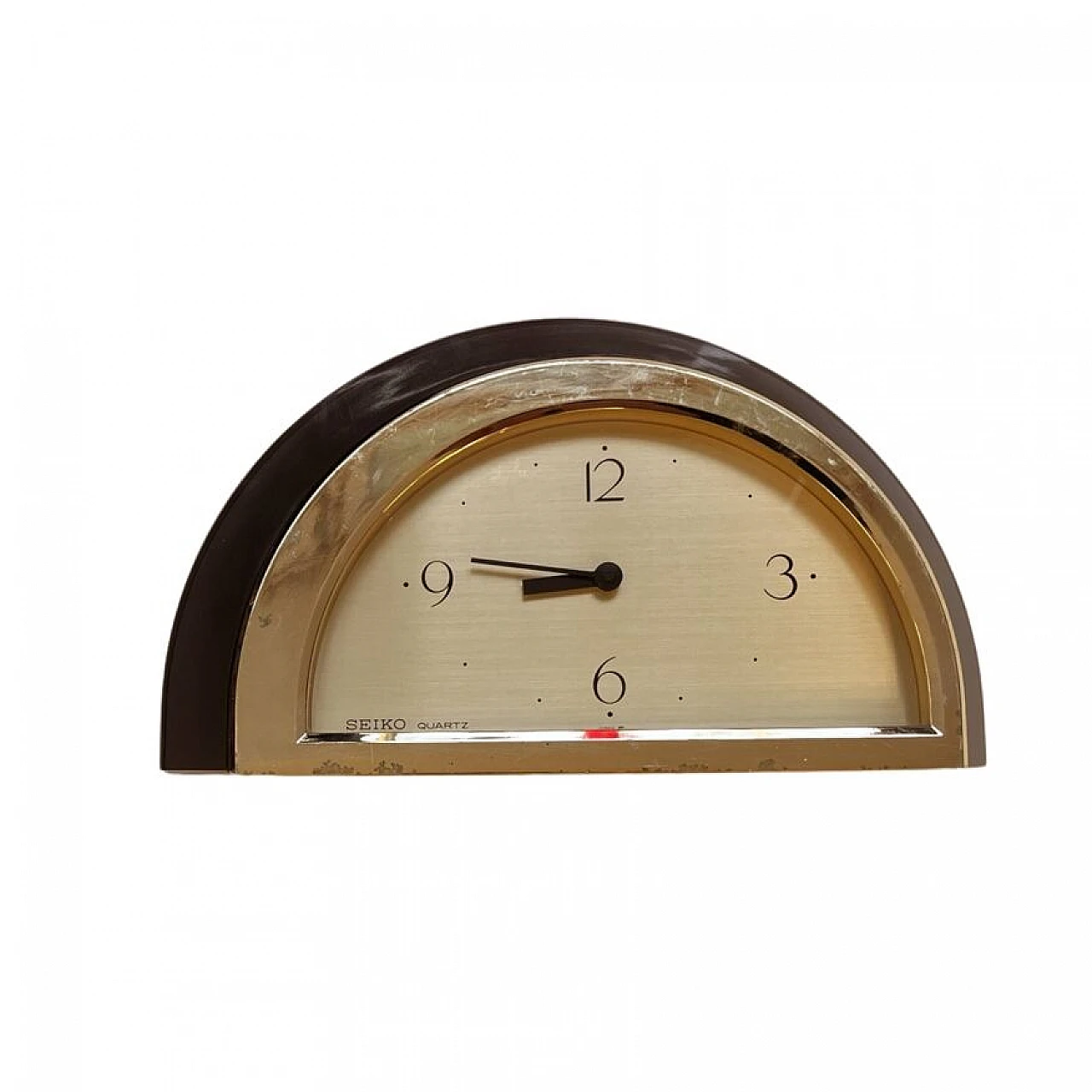Hollywood Regency-style Seiko mantel clock, 1980s 2