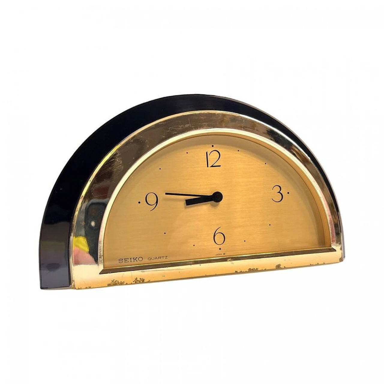 Hollywood Regency-style Seiko mantel clock, 1980s 4