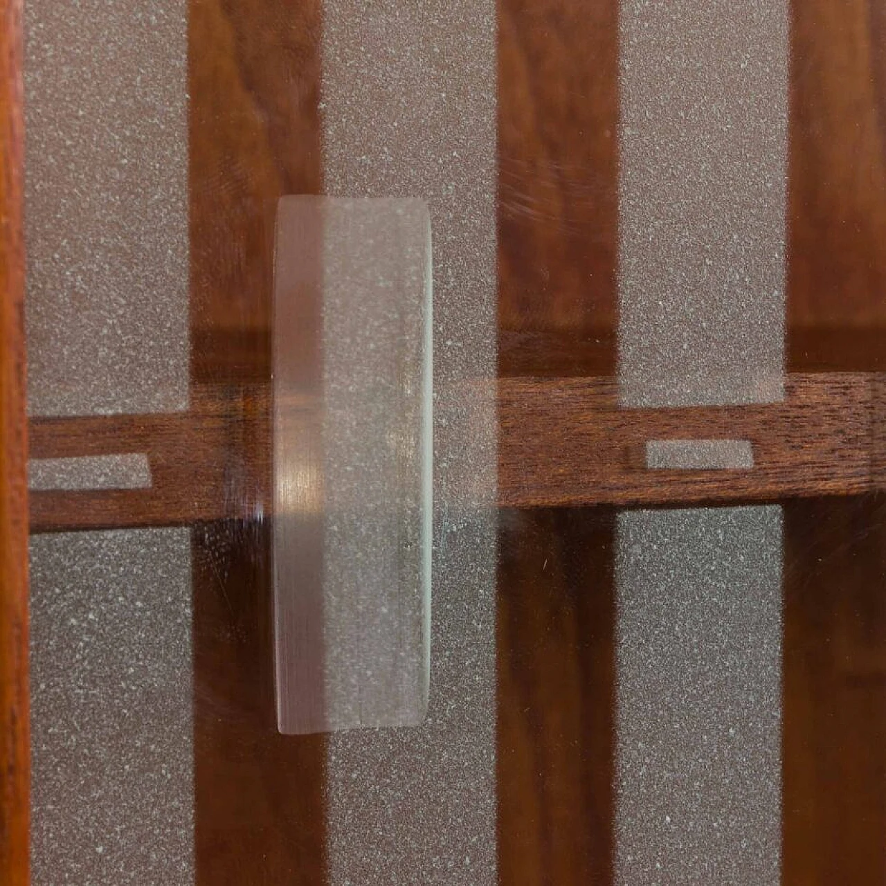 Libreria danese in teak con scomparto per dischi in vinile, anni '60 14