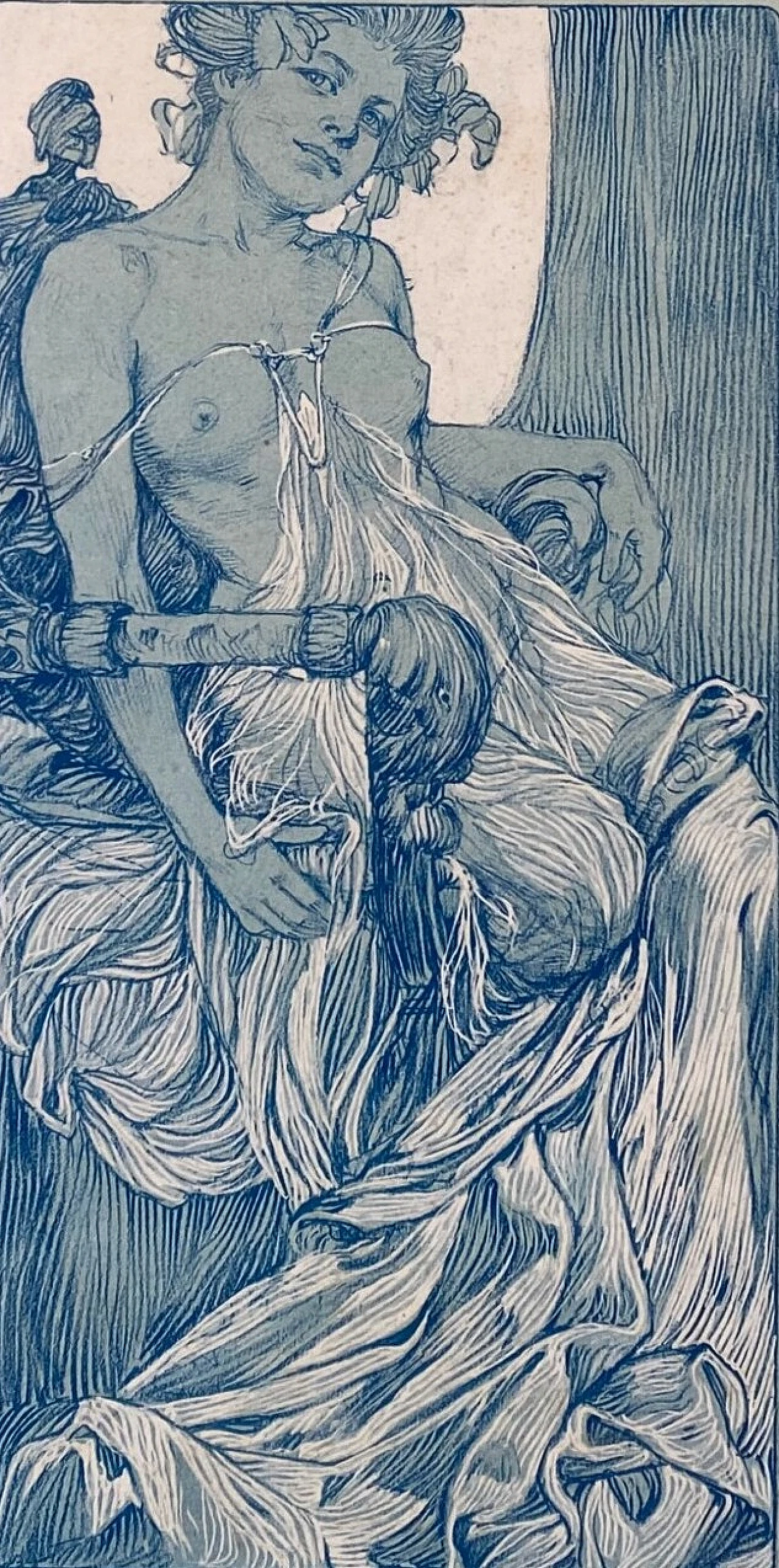 Alfons Maria Mucha, Decorative Figures, Table 26, lithograph, 1905 2