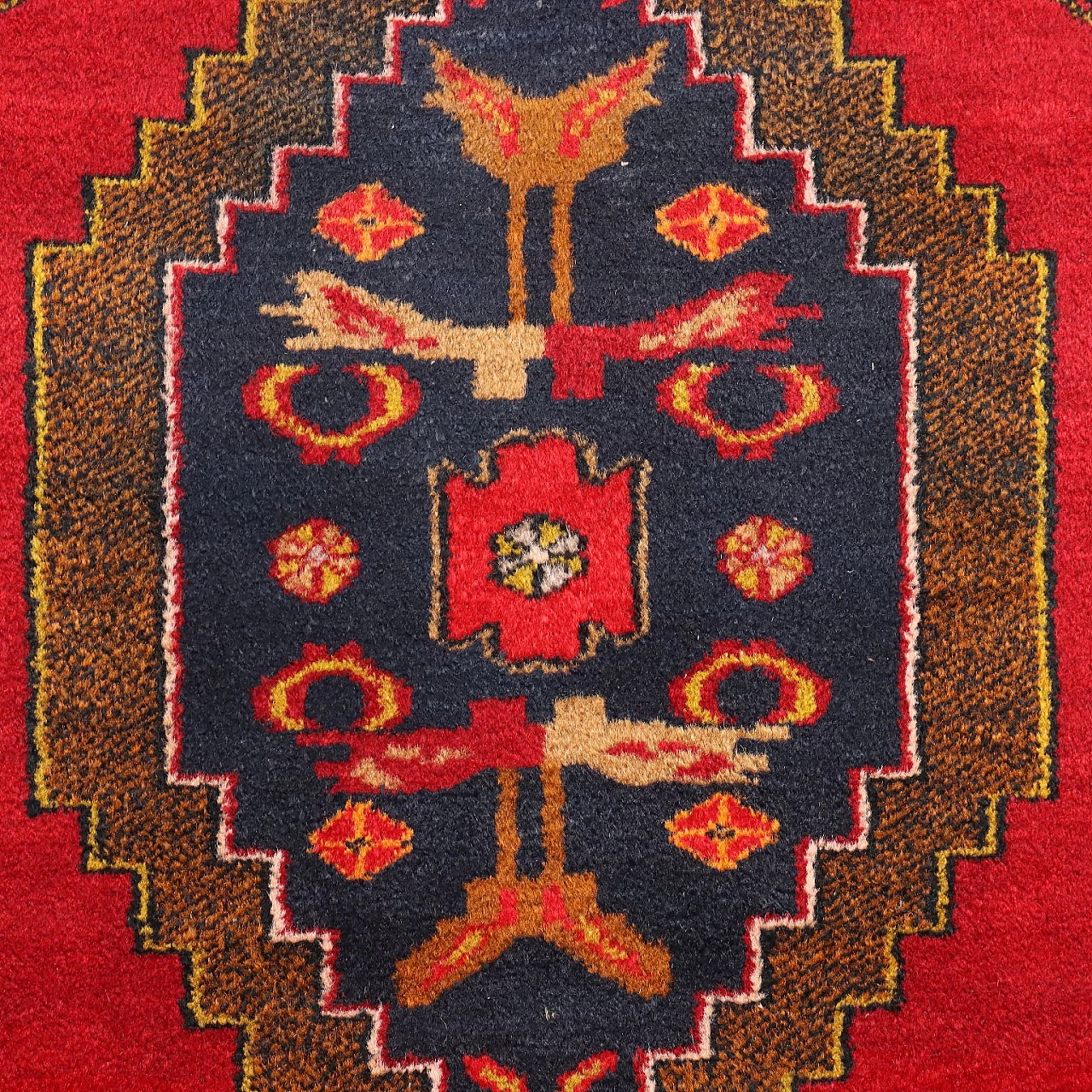 Ismirne red cotton and wool rug 4