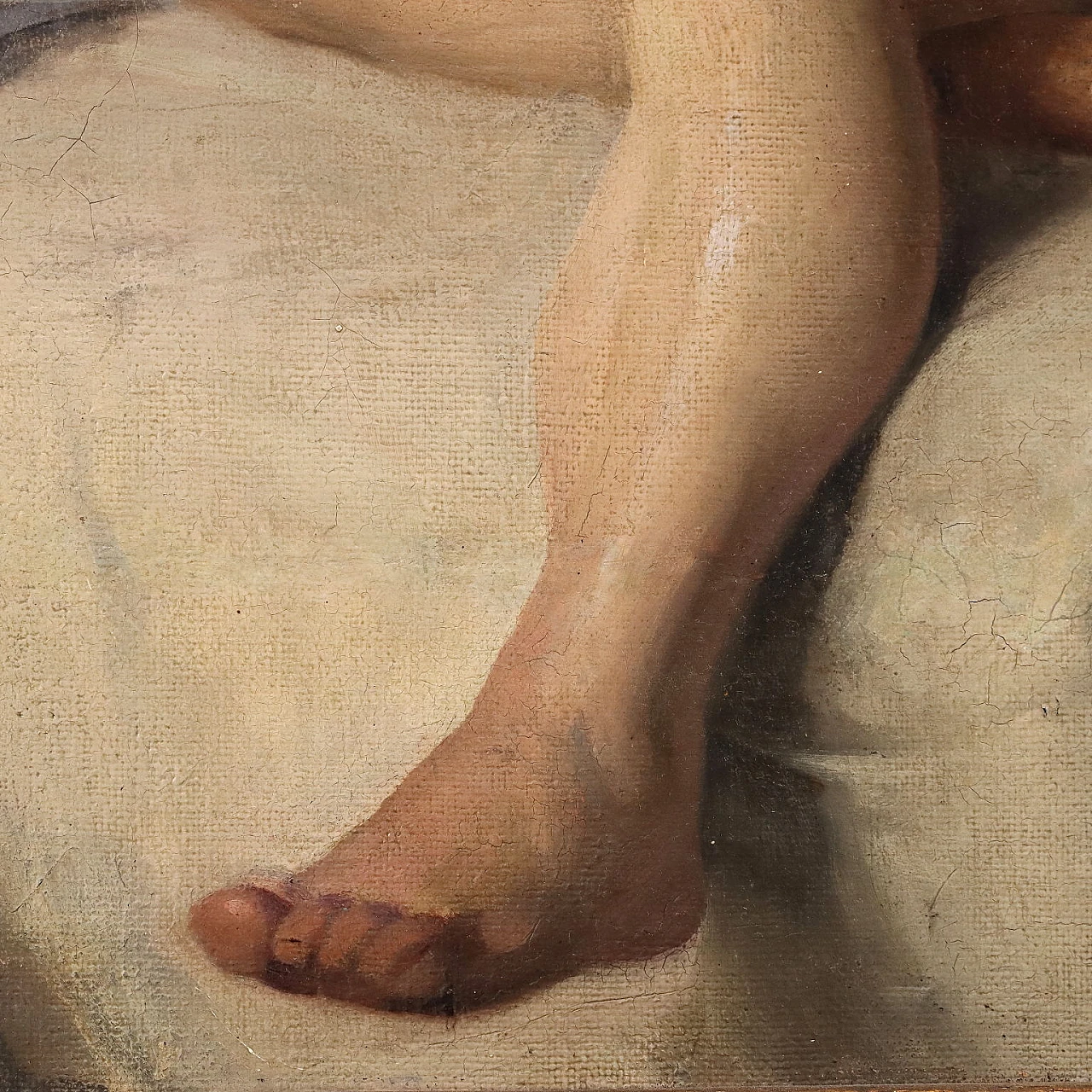 Papp Bertalan, female nude, oil on canvas, 1912 6