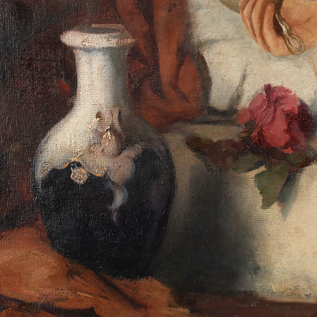 Papp Bertalan, nudo femminile, olio su tela, 1912 7