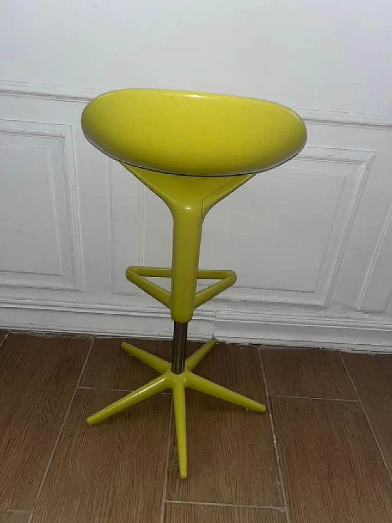 Green Spoon stool by Antonio Citterio for Kartell, 1960s 4