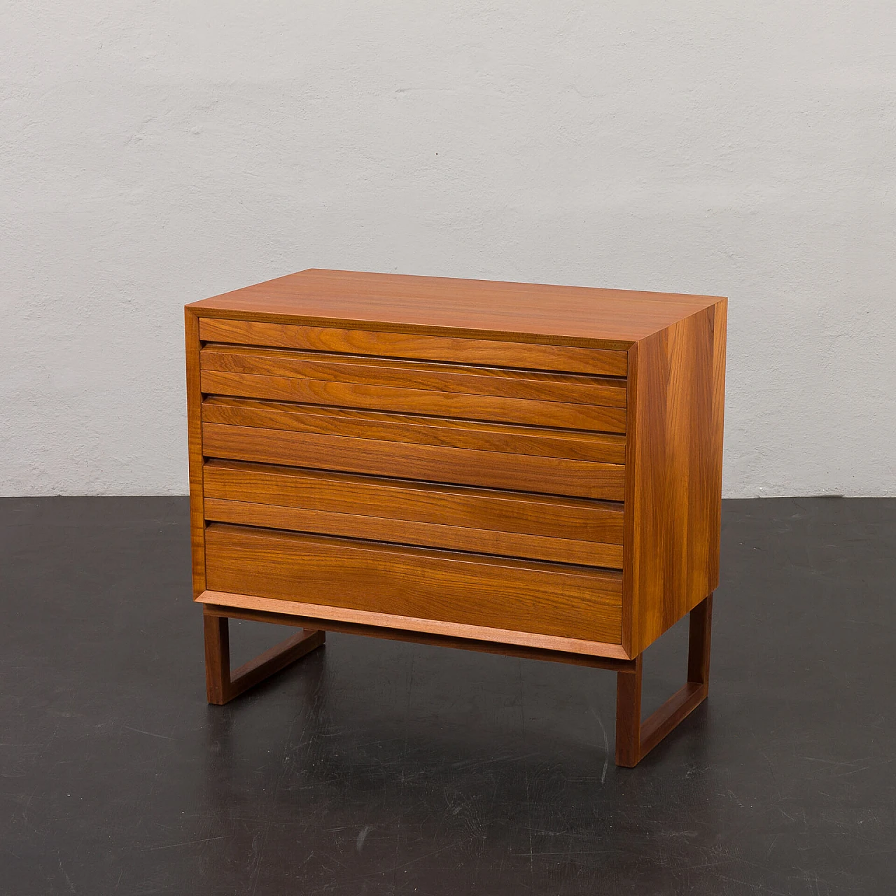 Cassettiera in teak di Poul Cadovius per Cado, anni '60 1