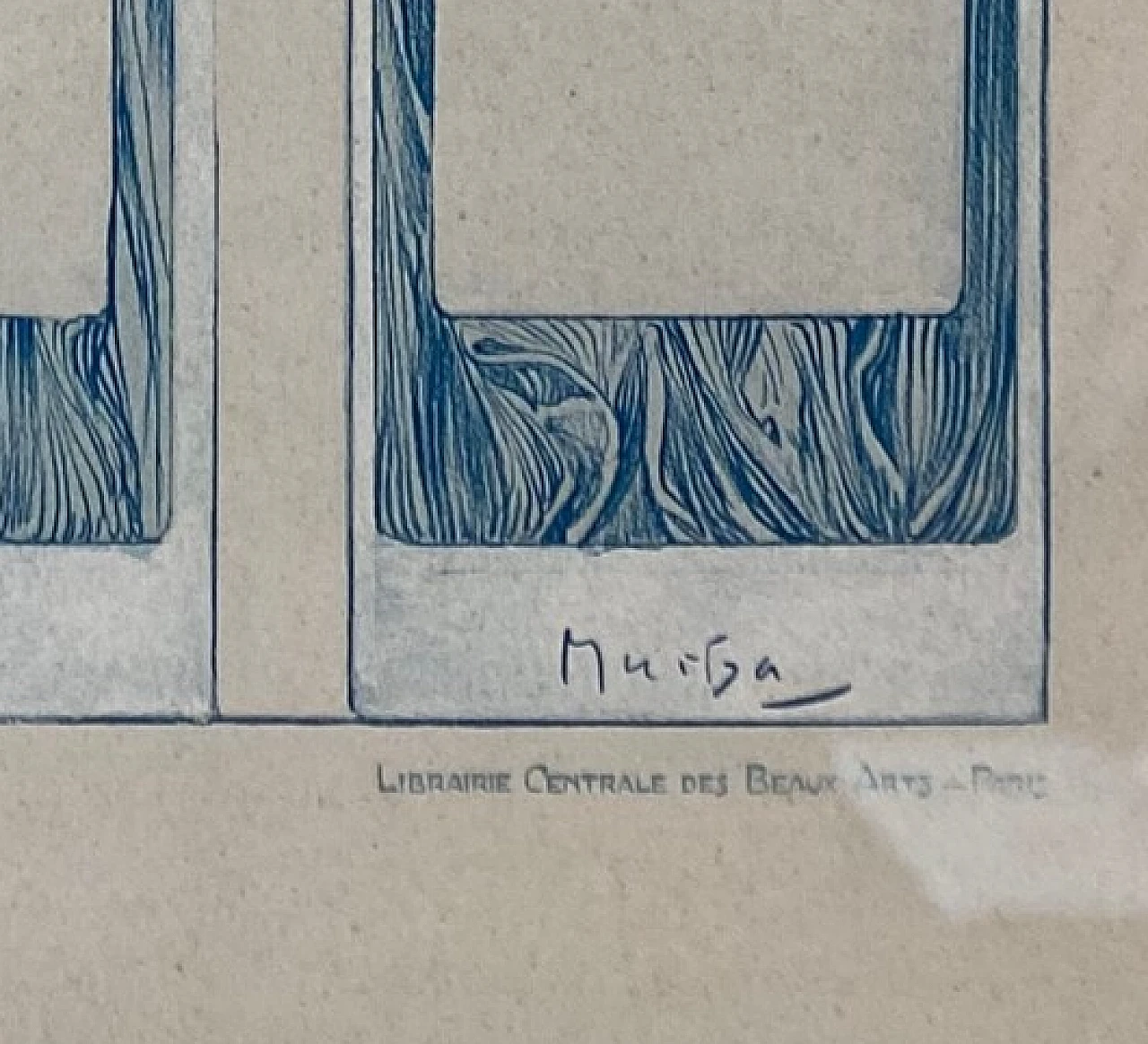 Alfons Maria Mucha, Figure decorative, Tavola 22, litografia, 1905 2