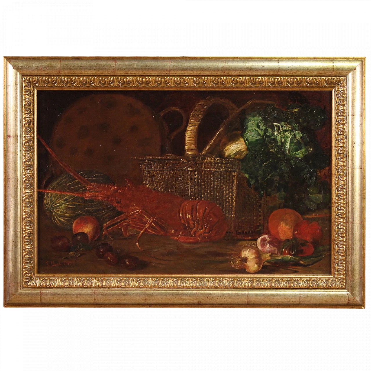Natura morta spagnola, olio su tela, 1883 16