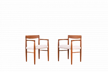 Pair of armchairs by Henry Walter Klein for Bramin, 1960s