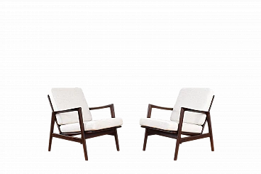 Pair of Stefan armchairs by Swarzędzka Fabryka Mebli, 1960s