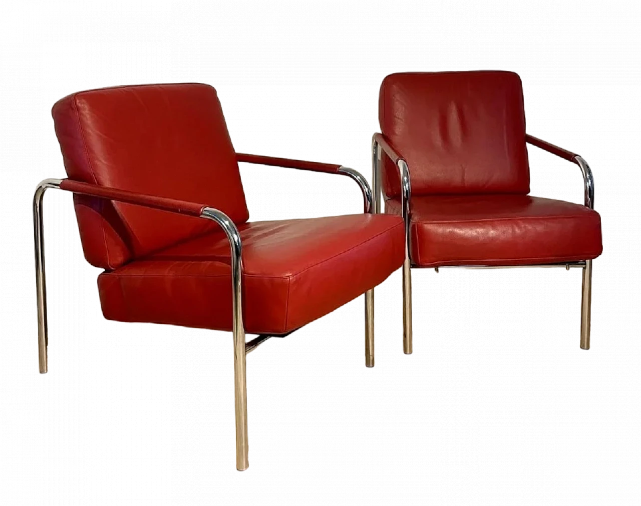 Pair of Susanna armchairs by Gabriele Mucchi for Zanotta 14