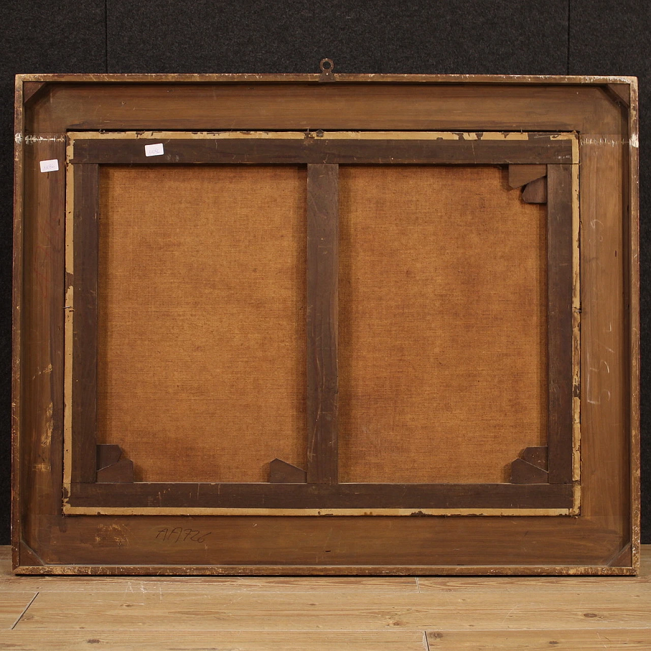 Aeneas Anchises & Ascanius flee from Troy, oil on canvas, 17th century 11