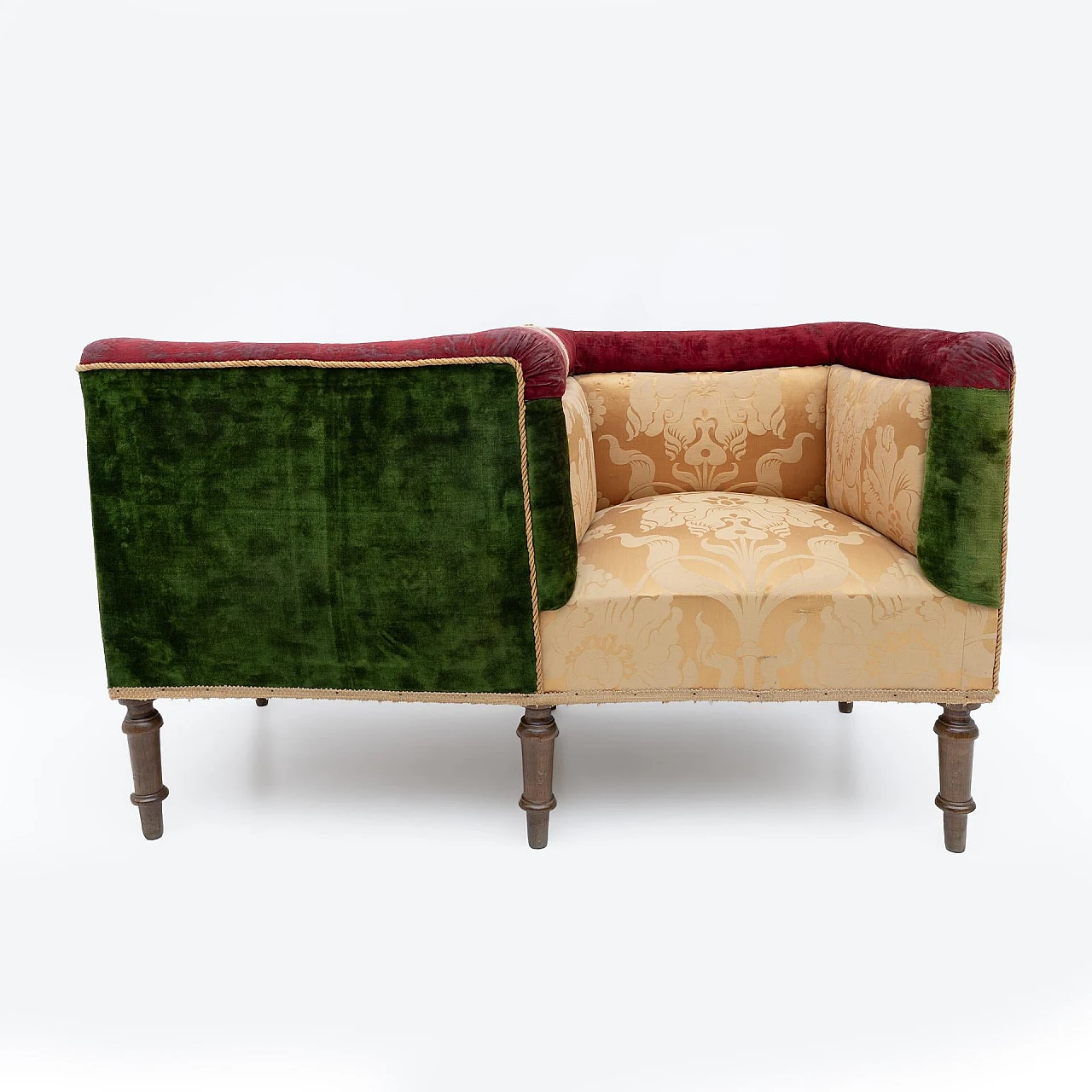 Tête-à-Tête sofa Napoleon III, 19th century 5