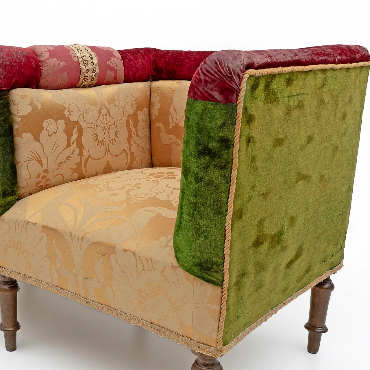 Tête-à-Tête sofa Napoleon III, 19th century 7