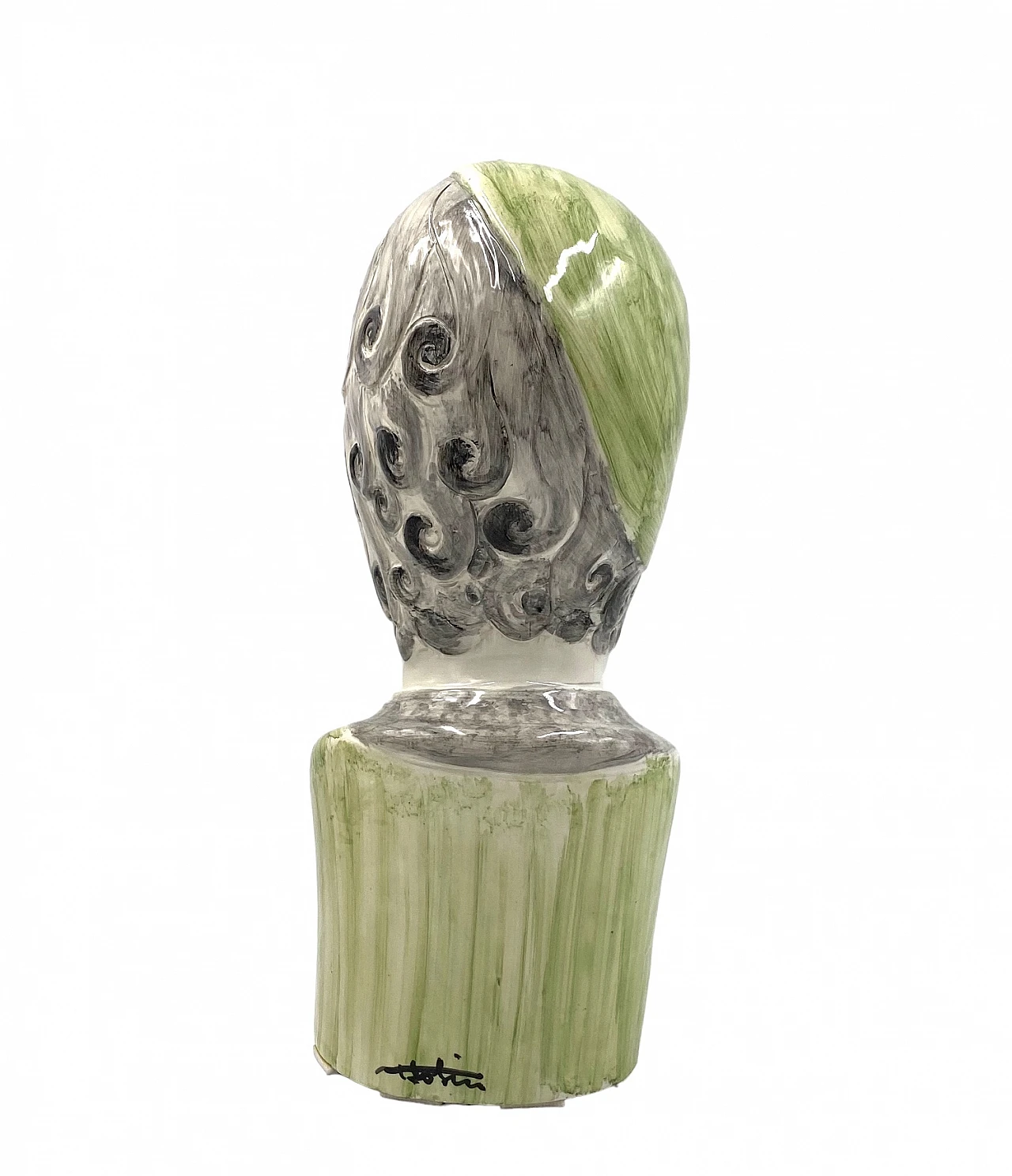 Pair of half busts by Tarcisio Tosin La Freccia, 1960s 9