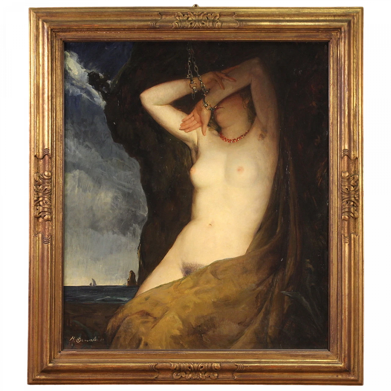 Andromeda incatenata, olio su tela, 1910 16