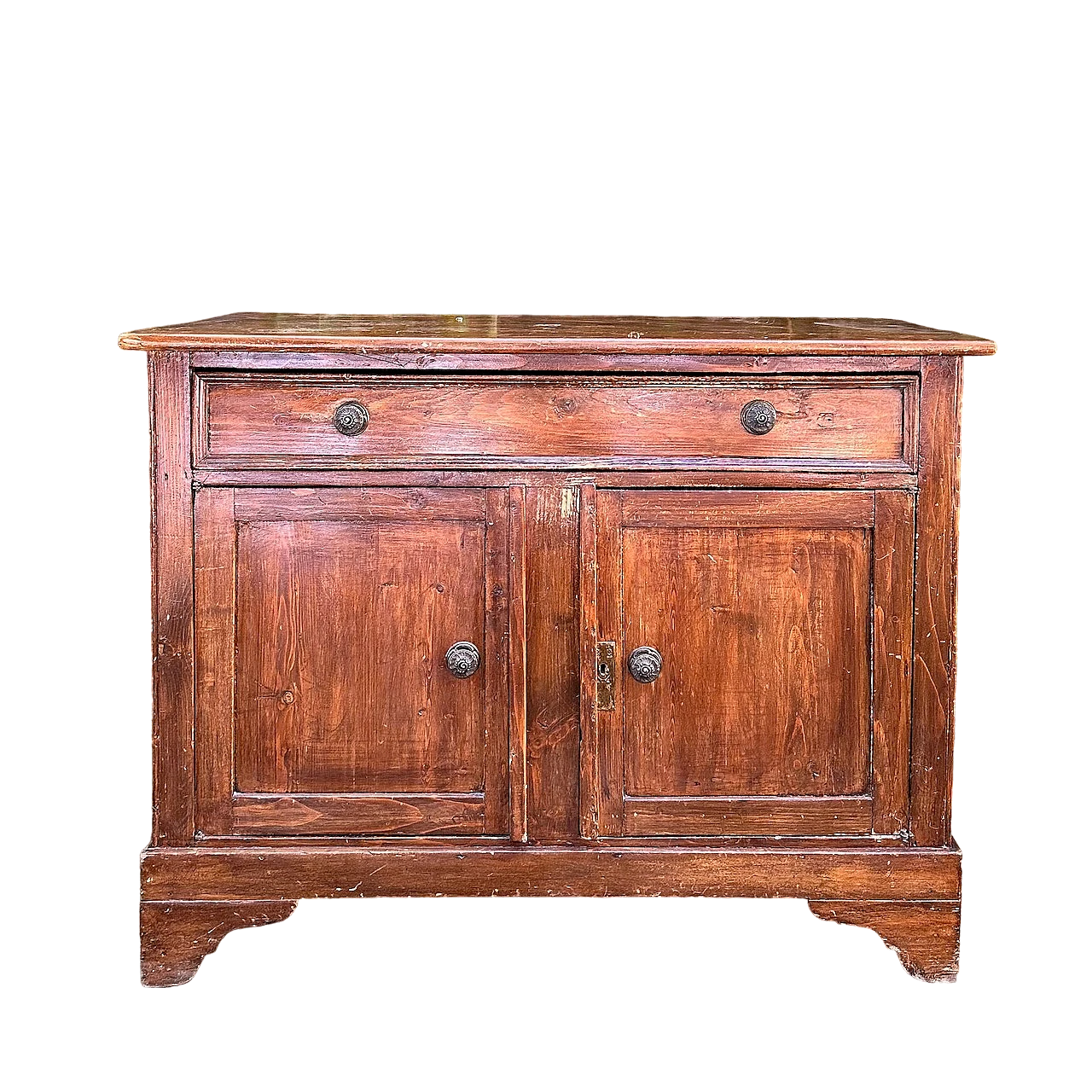 Credenza toscana in larice, inizio '900 4