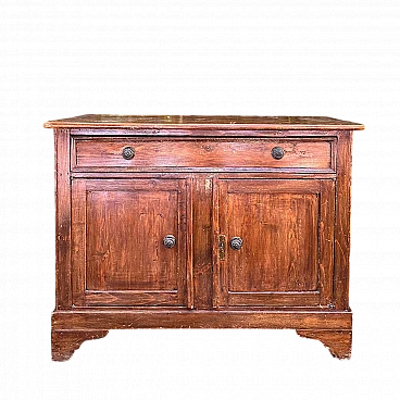 Credenza toscana in larice, inizio '900