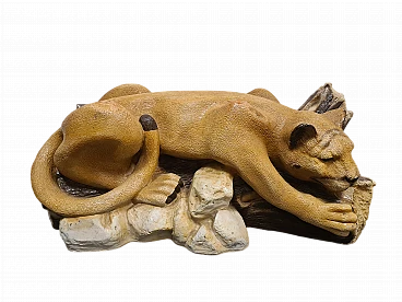 Puma, resin sculpture, 1960s