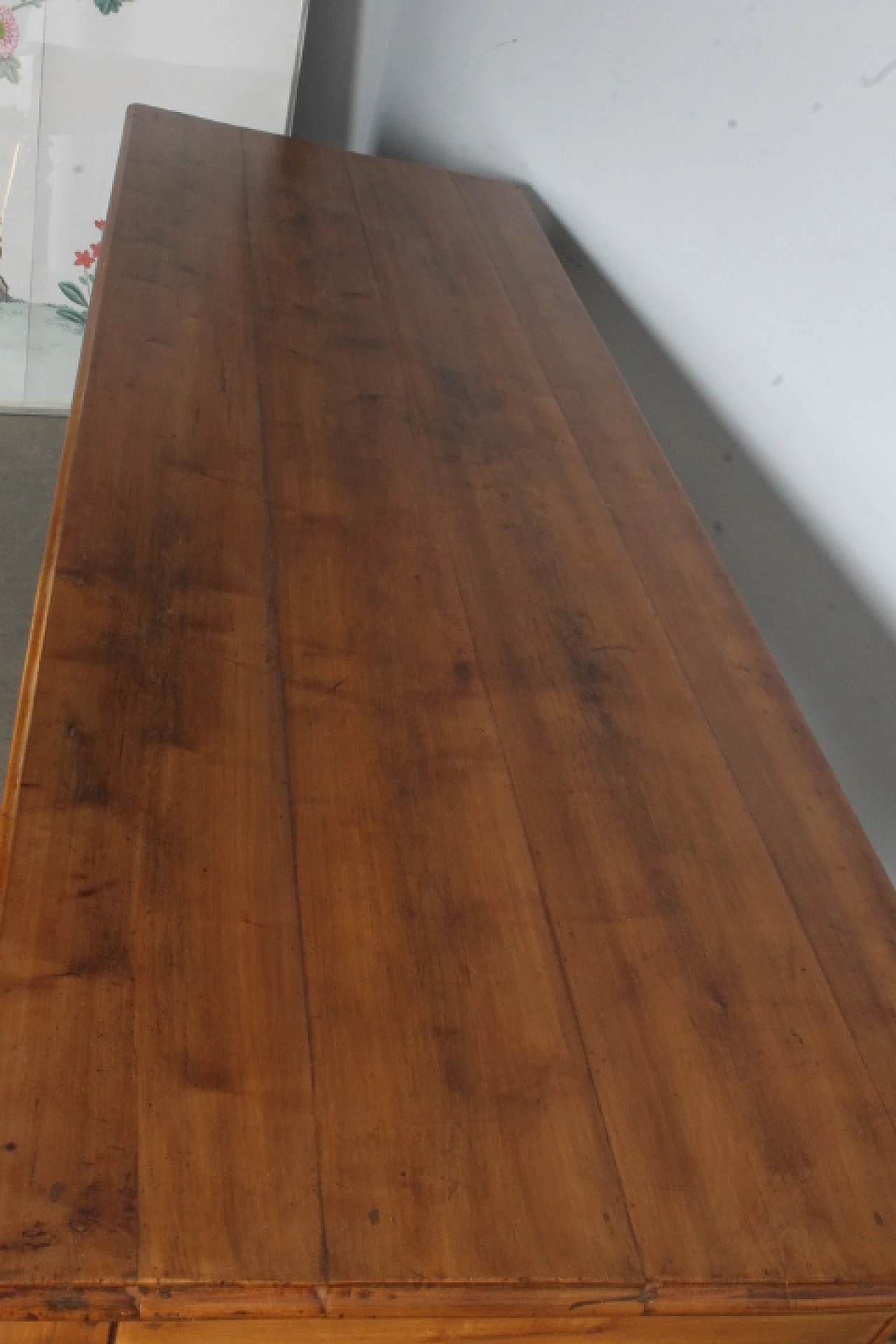 Louis Philippe cherry wood table, mid-19th century 5