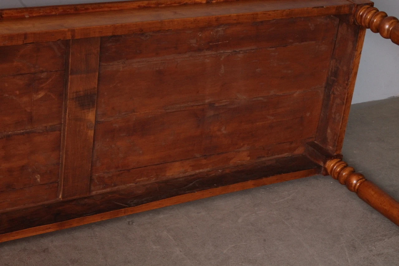 Louis Philippe cherry wood table, mid-19th century 14