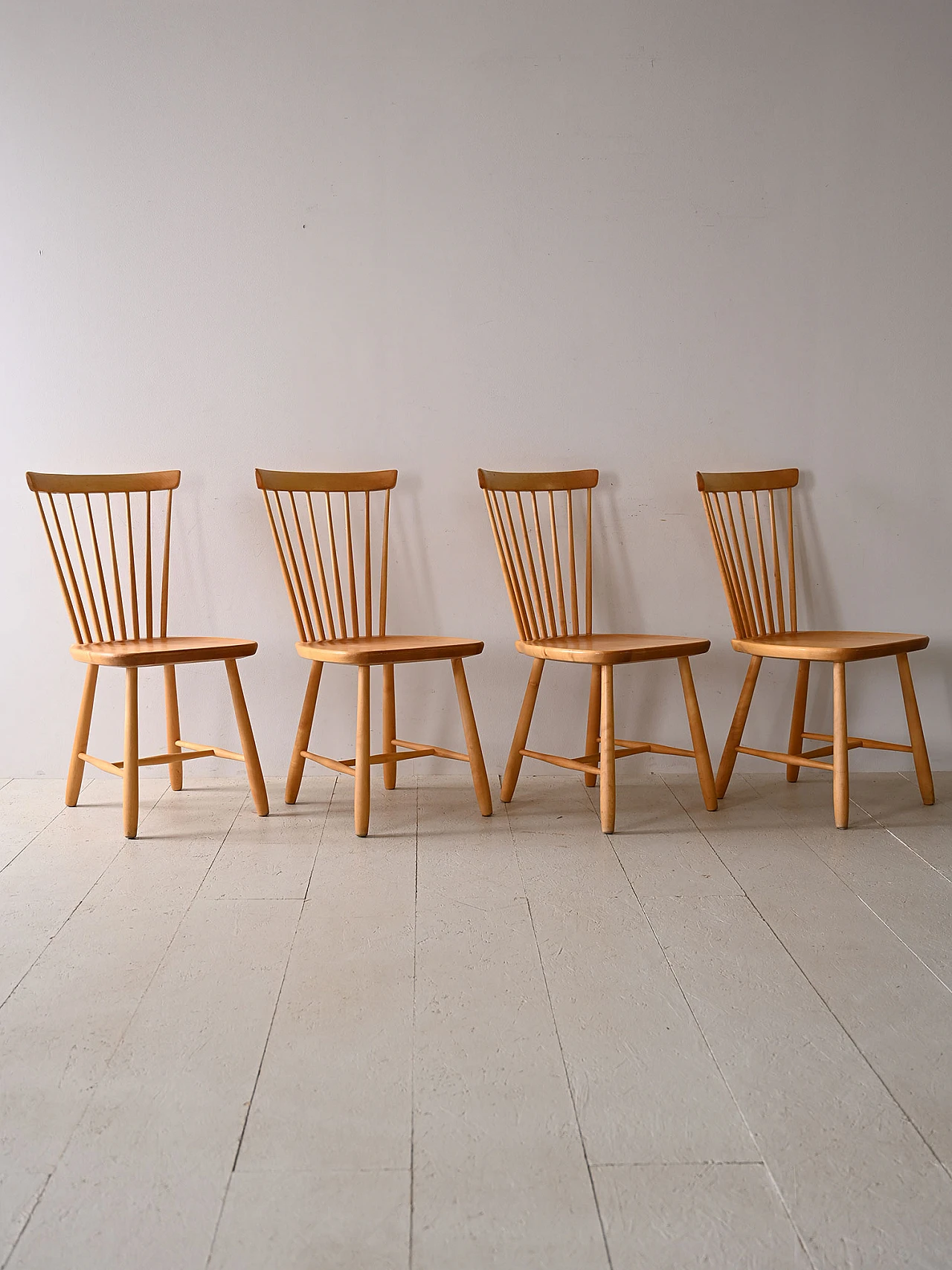 4 Lilla Aland chairs by Carl Malmsten, 1960s 2