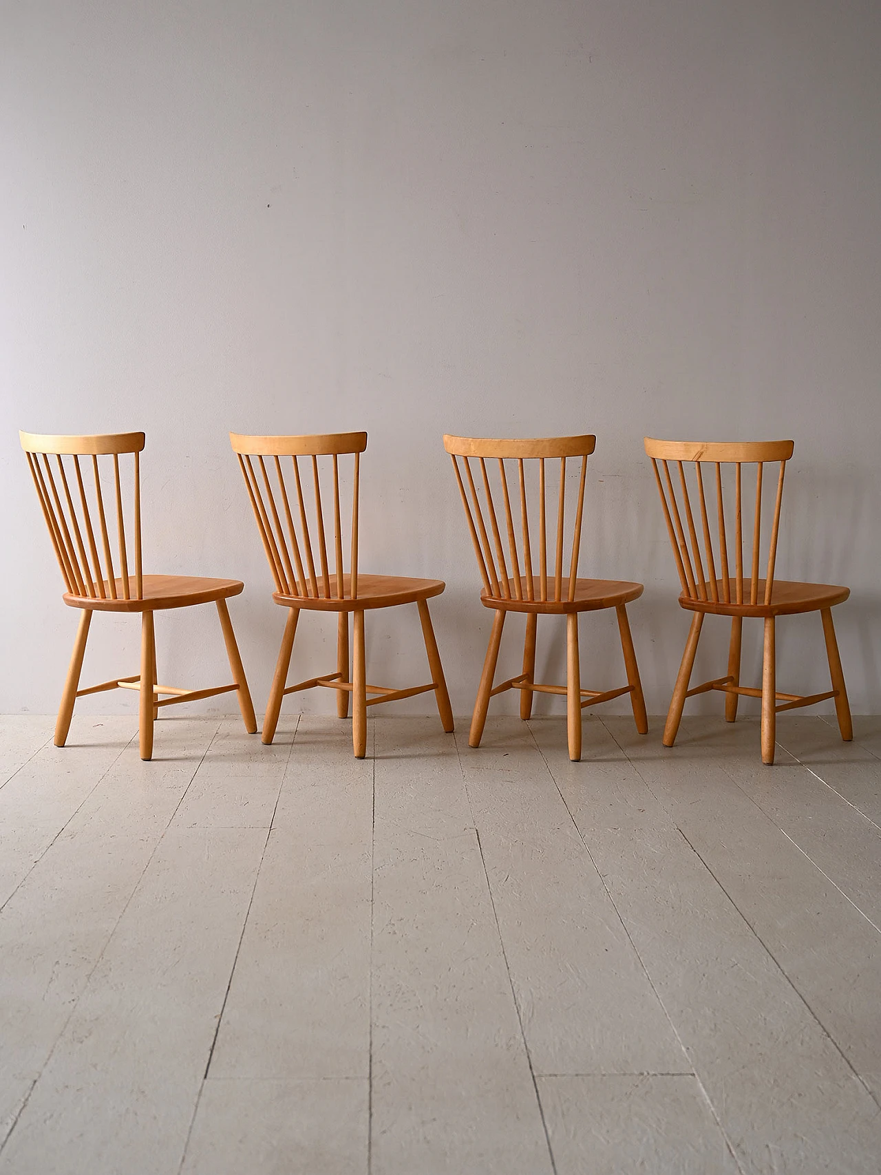 4 Lilla Aland chairs by Carl Malmsten, 1960s 3