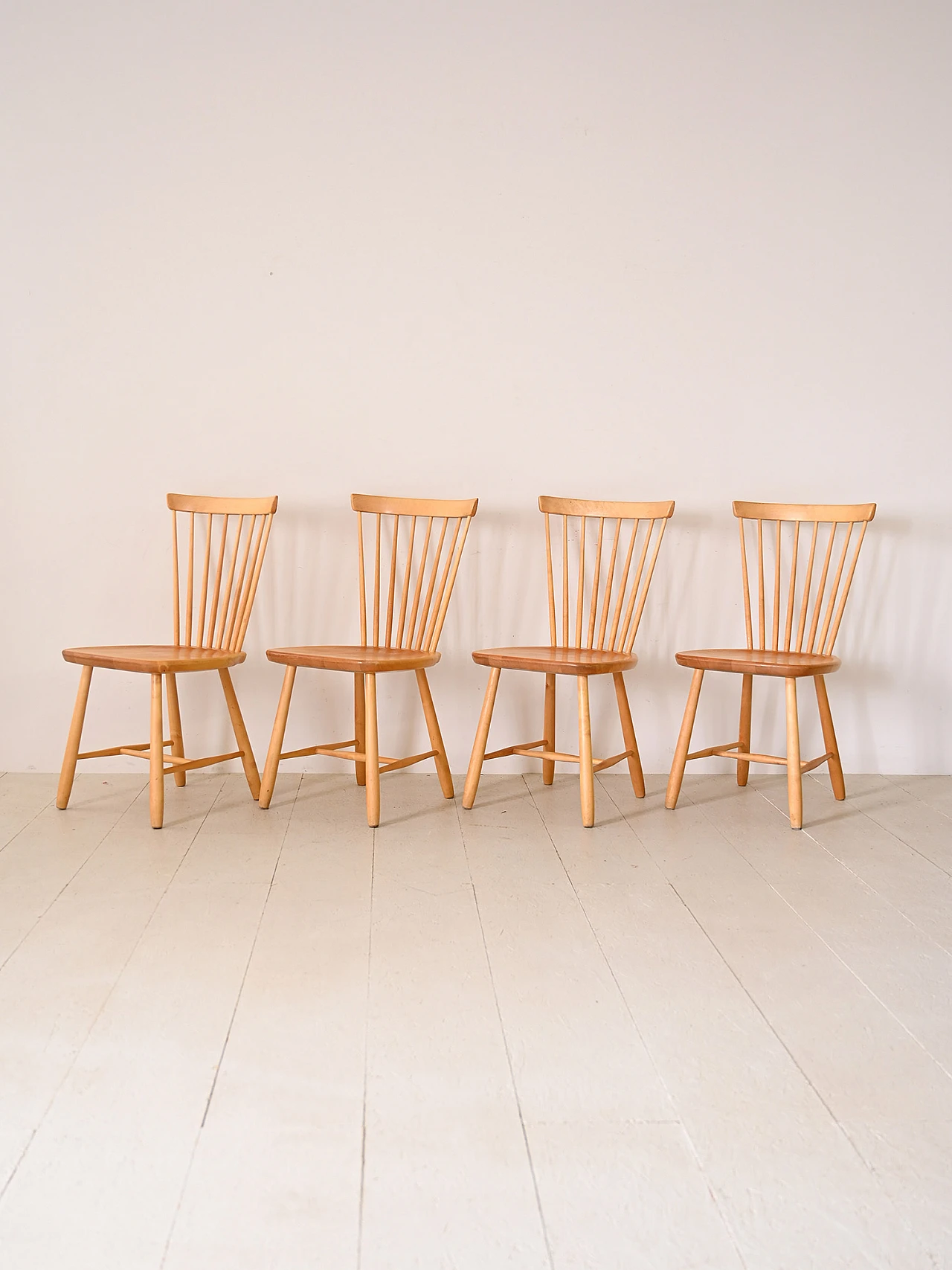 4 Lilla Aland chairs by Carl Malmsten, 1960s 4