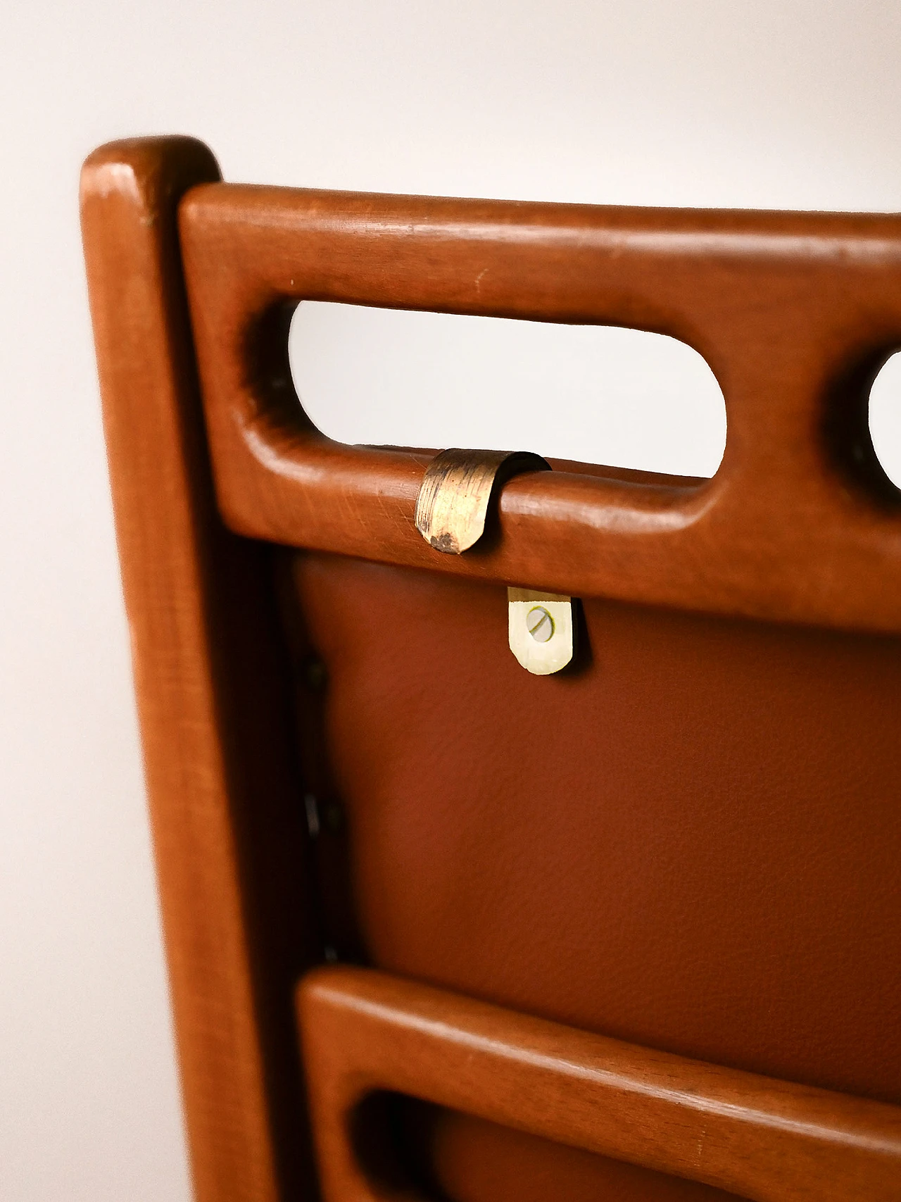 Wood and leather armchair by David Rosén, 1960s 9