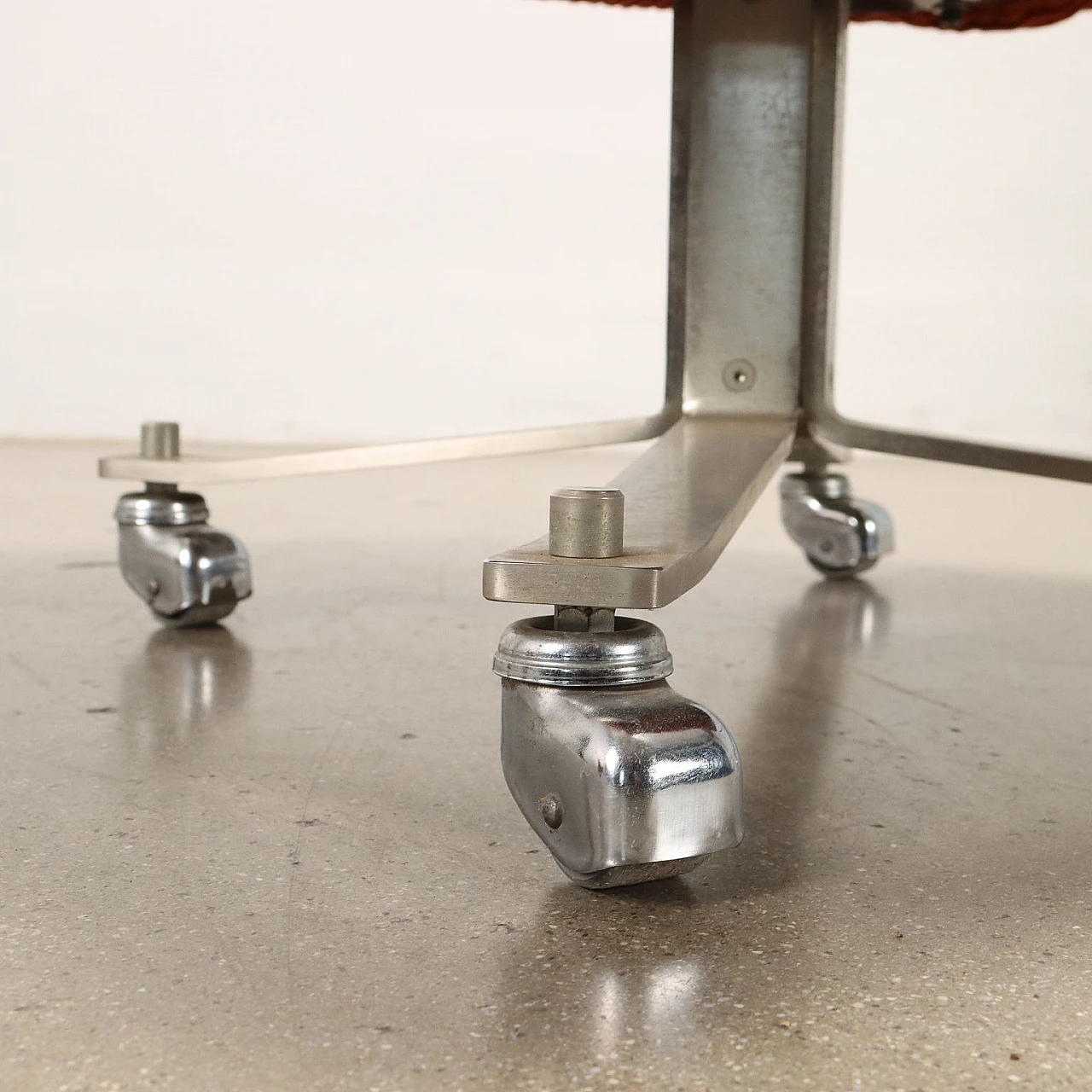 4 Dolly armchairs in velvet by G. Moscatelli for Formanova, 1970s 8