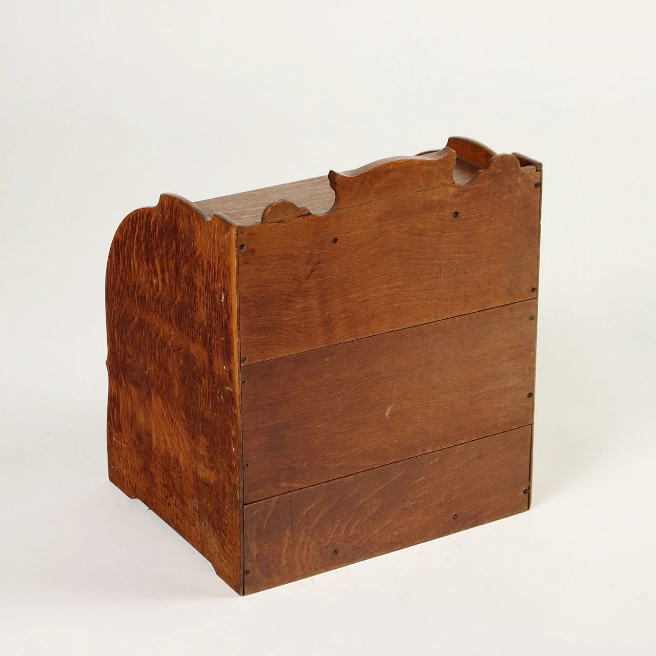 Wooden rolling shutter table filing cabinet 8