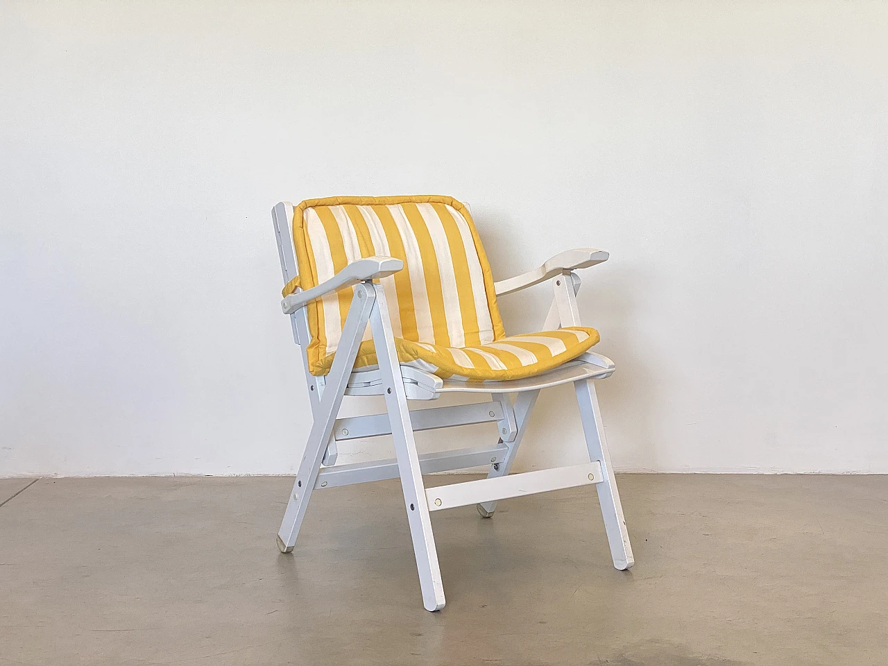 4 Poltroncine pieghevoli di Reguitti, anni '80 2