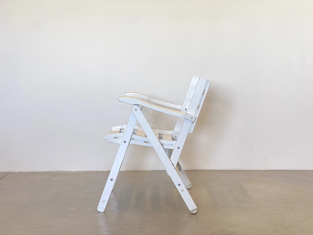 4 Poltroncine pieghevoli di Reguitti, anni '80 6