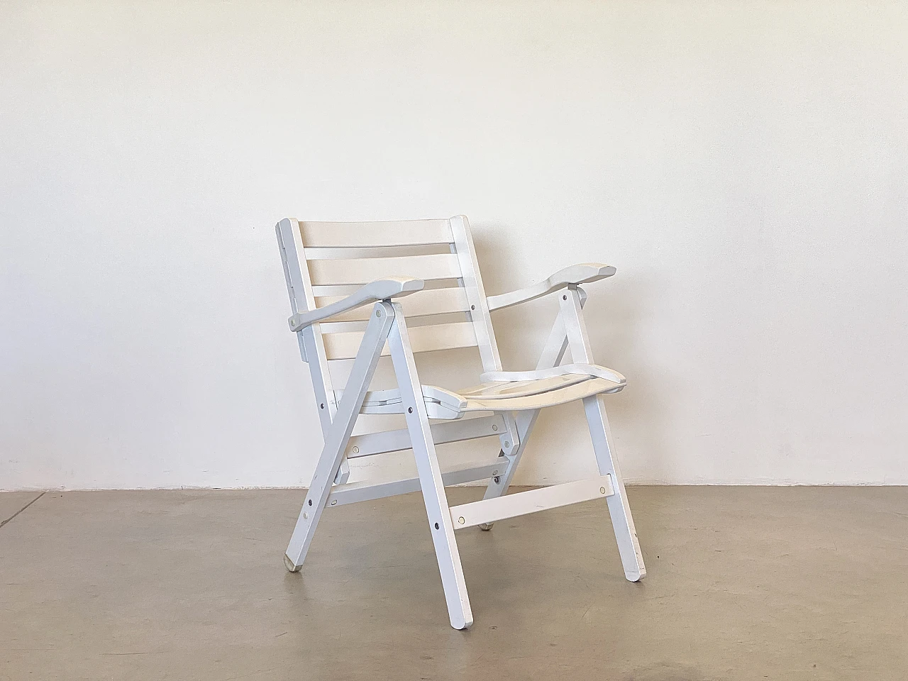 4 Poltroncine pieghevoli di Reguitti, anni '80 8