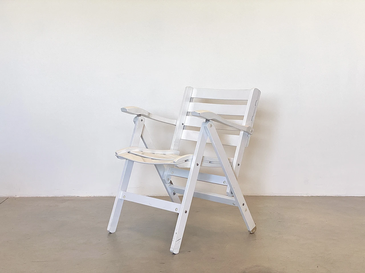 4 Poltroncine pieghevoli di Reguitti, anni '80 12