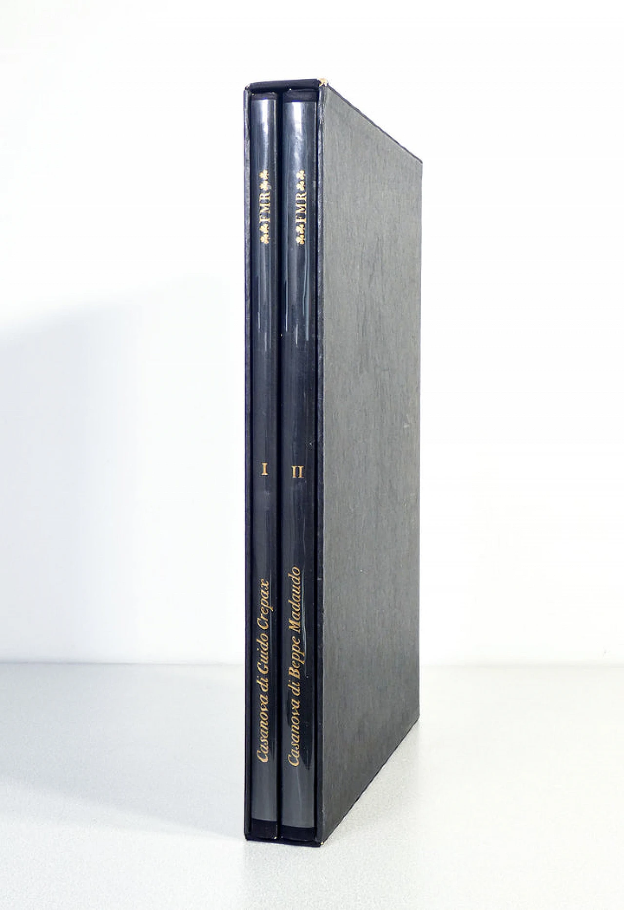 Crepax and Madaudo, Casanova, pair of volumes, FMR Editore, 1977 1