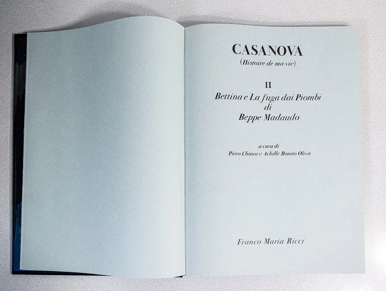 Crepax and Madaudo, Casanova, pair of volumes, FMR Editore, 1977 12