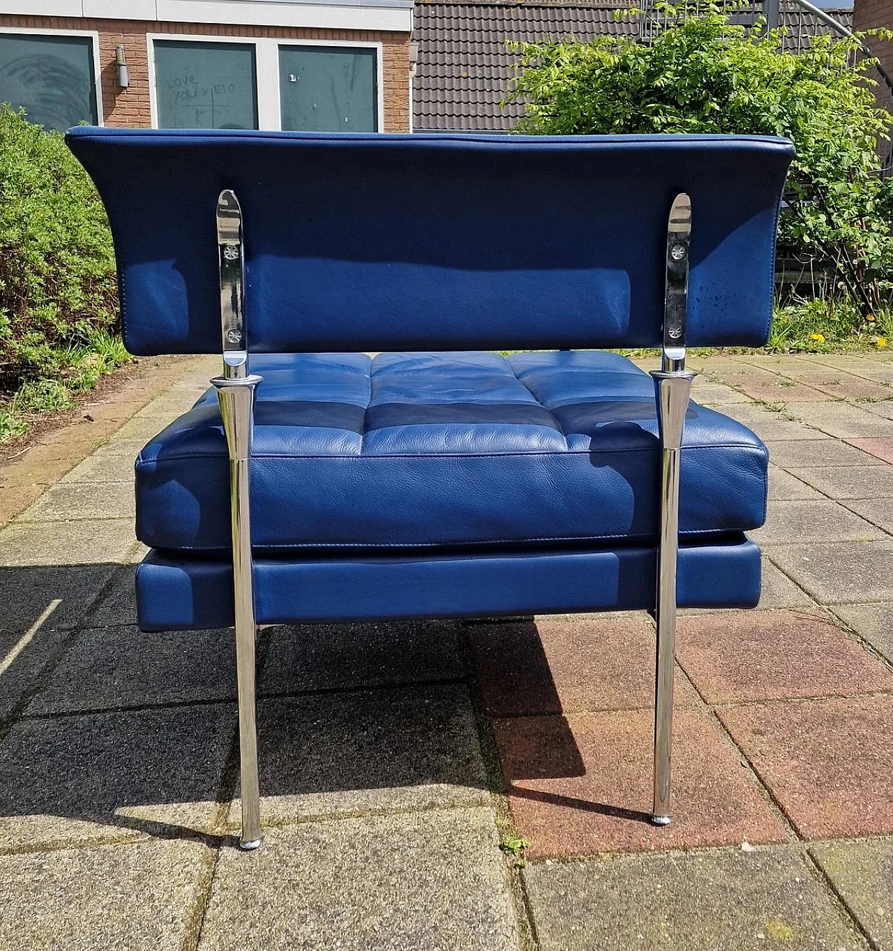 Pair of Hydra Castor armchairs by Scacchetti for Poltrona Frau, 1992 3