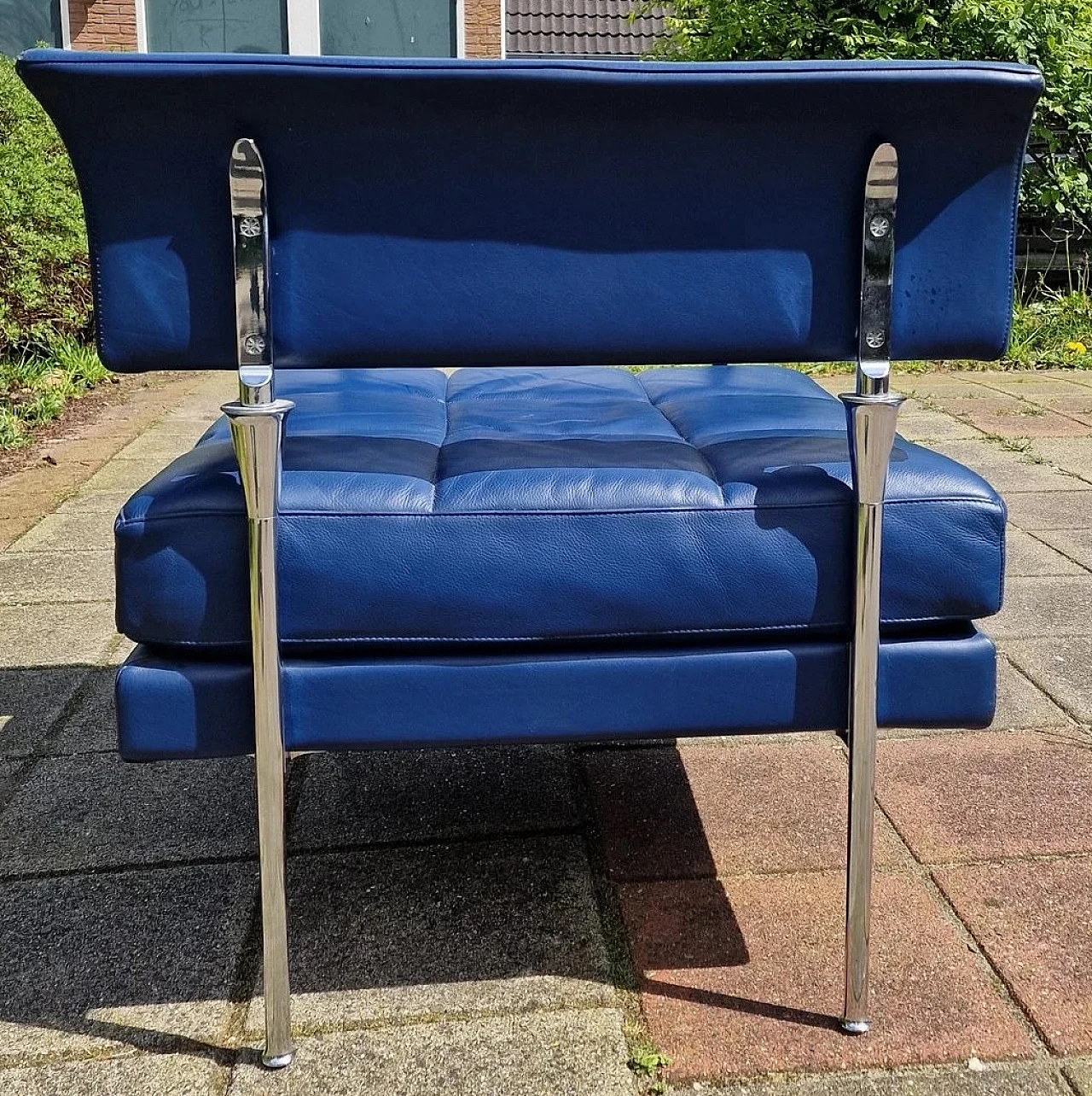 Pair of Hydra Castor armchairs by Scacchetti for Poltrona Frau, 1992 4