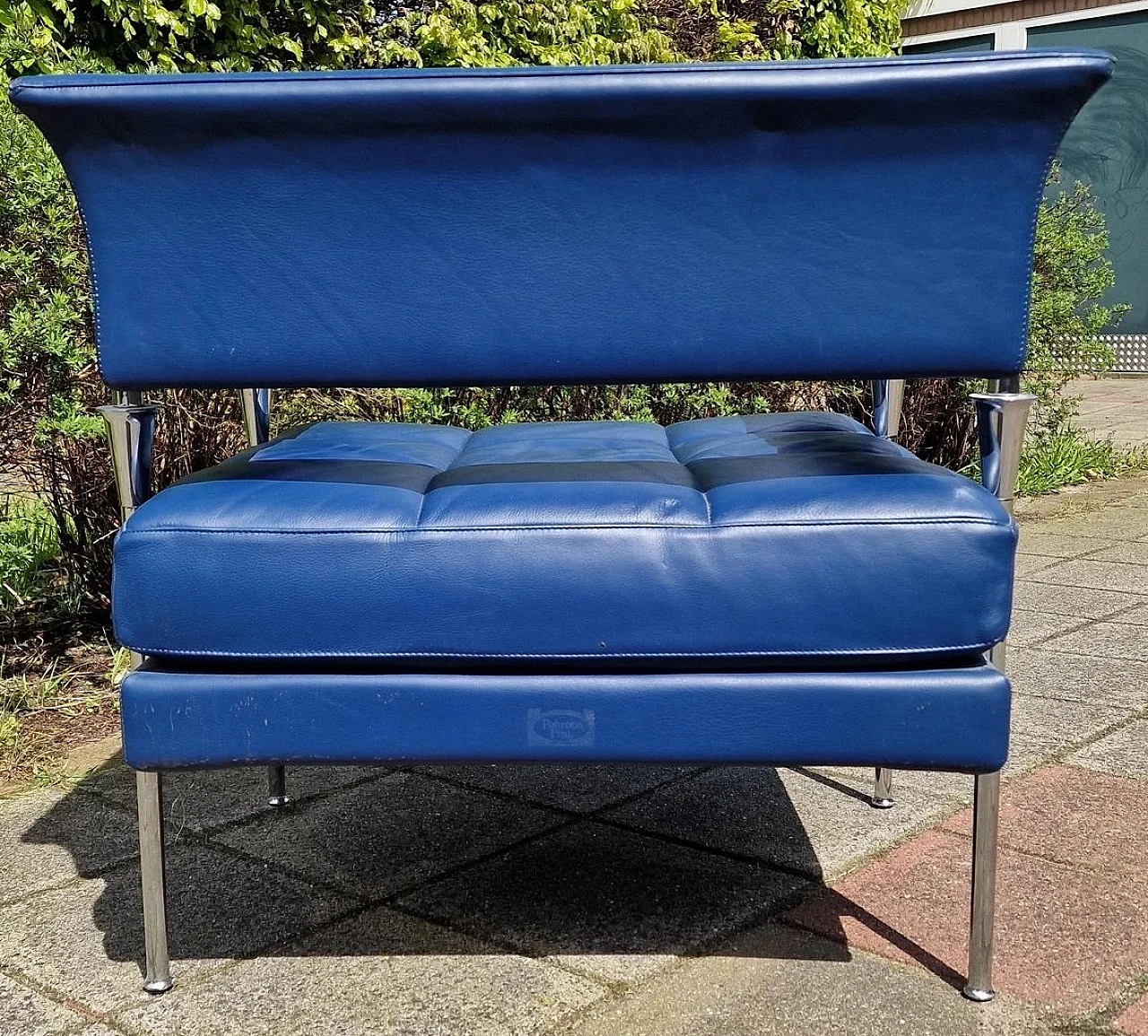 Pair of Hydra Castor armchairs by Scacchetti for Poltrona Frau, 1992 7