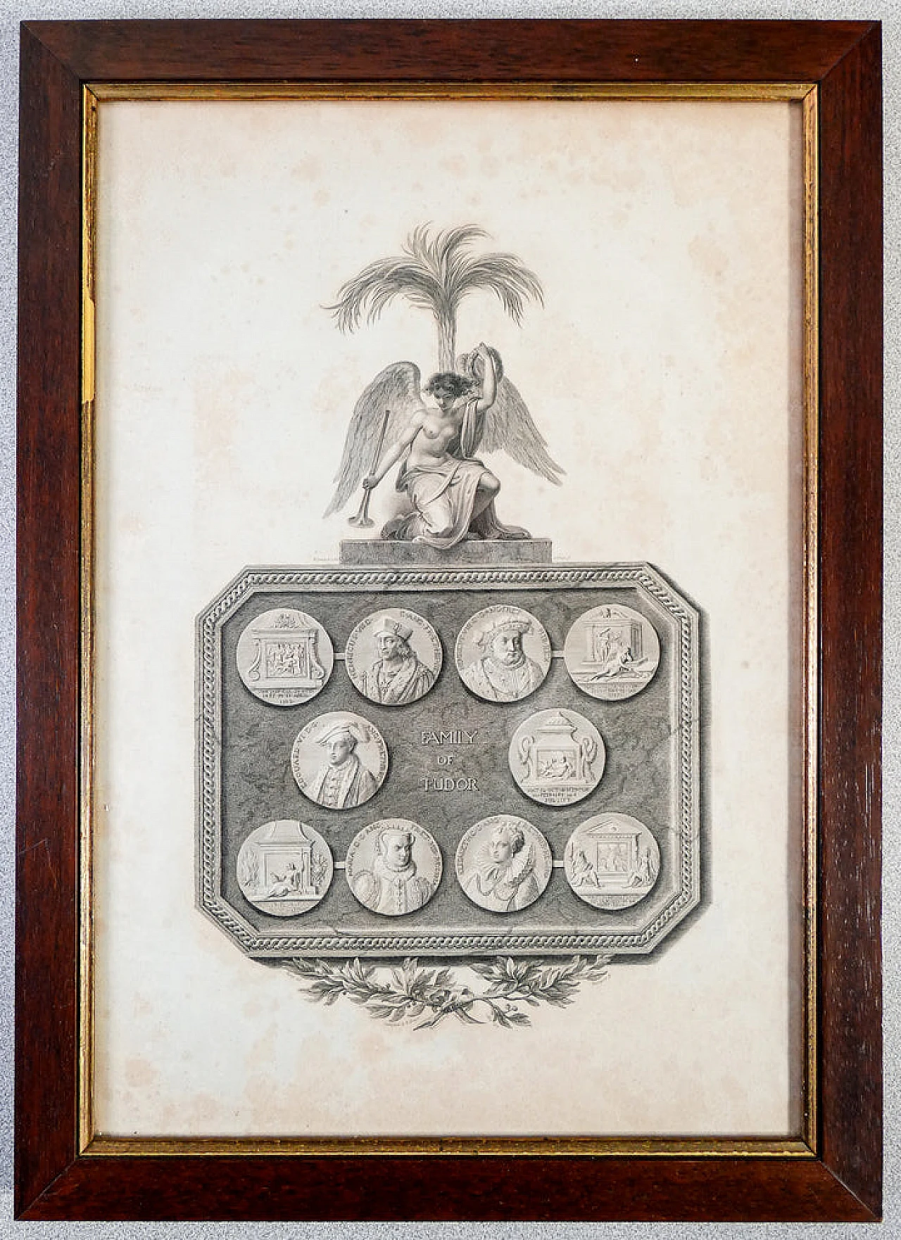 Robert Smirke e Ryley, La famiglia Tudor, acquaforte, 1794 1