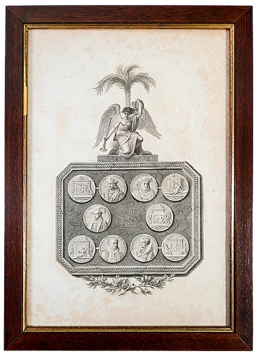 Robert Smirke e Ryley, La famiglia Tudor, acquaforte, 1794