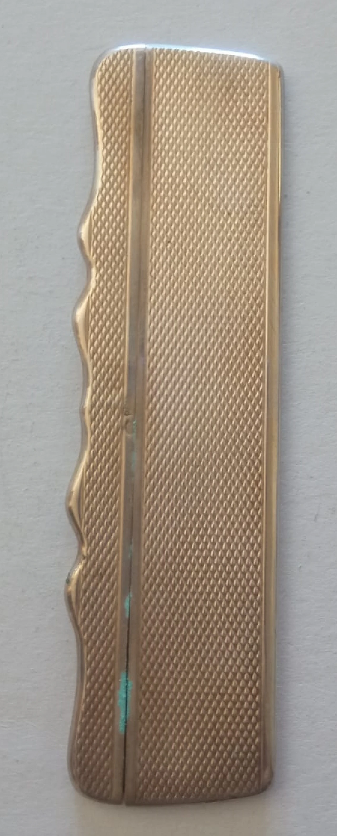 Ivory comb with silver case, early 20th century 8