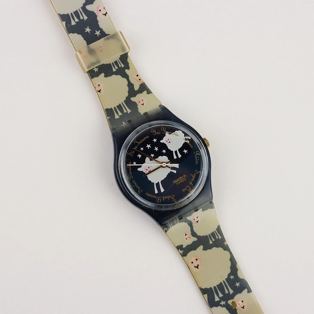 Swatch Montre Black Sheep GN150 water resistant, 1994 2