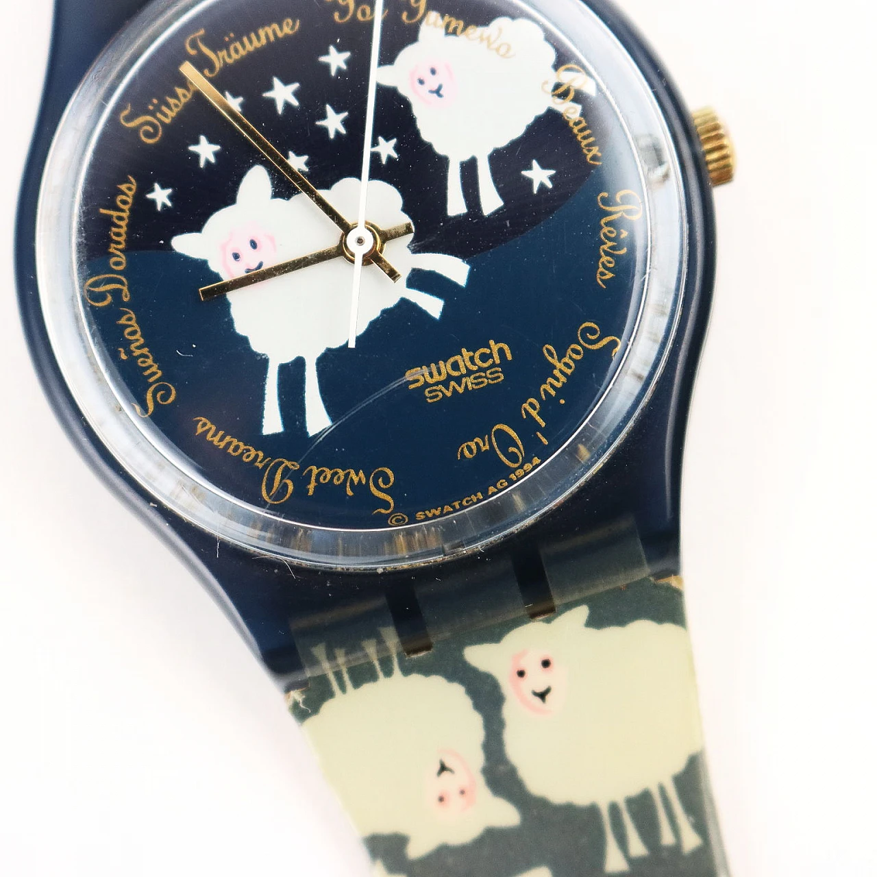 Swatch Montre Black Sheep GN150 water resistant, 1994 4