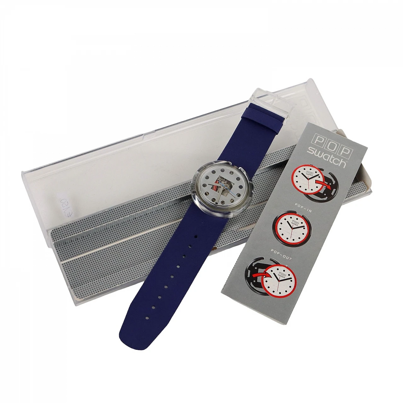 Swatch Pop PW144 Legal Blue water resistant, 1990 1