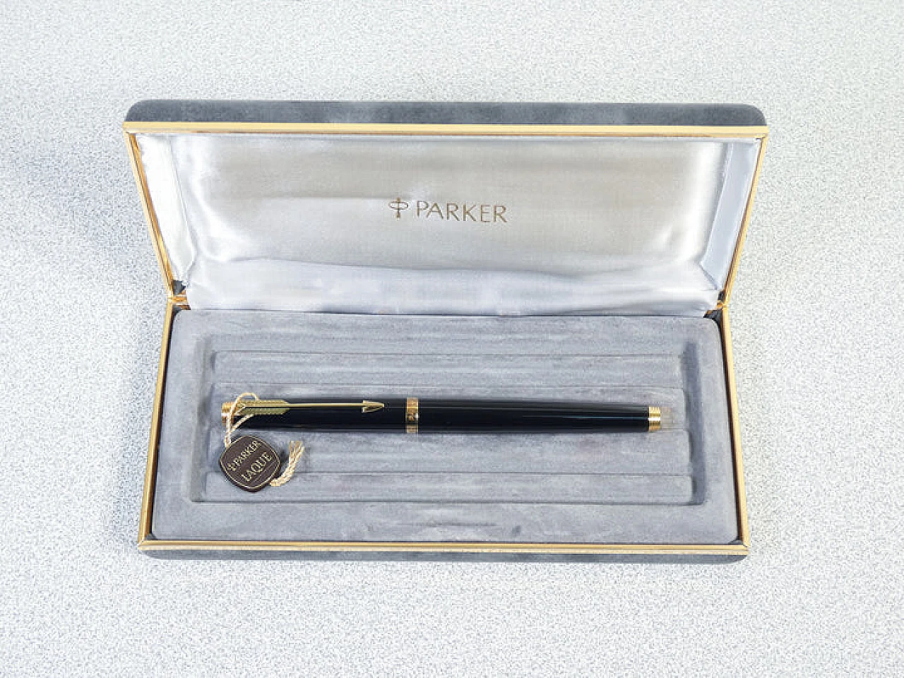 Penna stilografica Parker 75 con custodia, anni '60 3