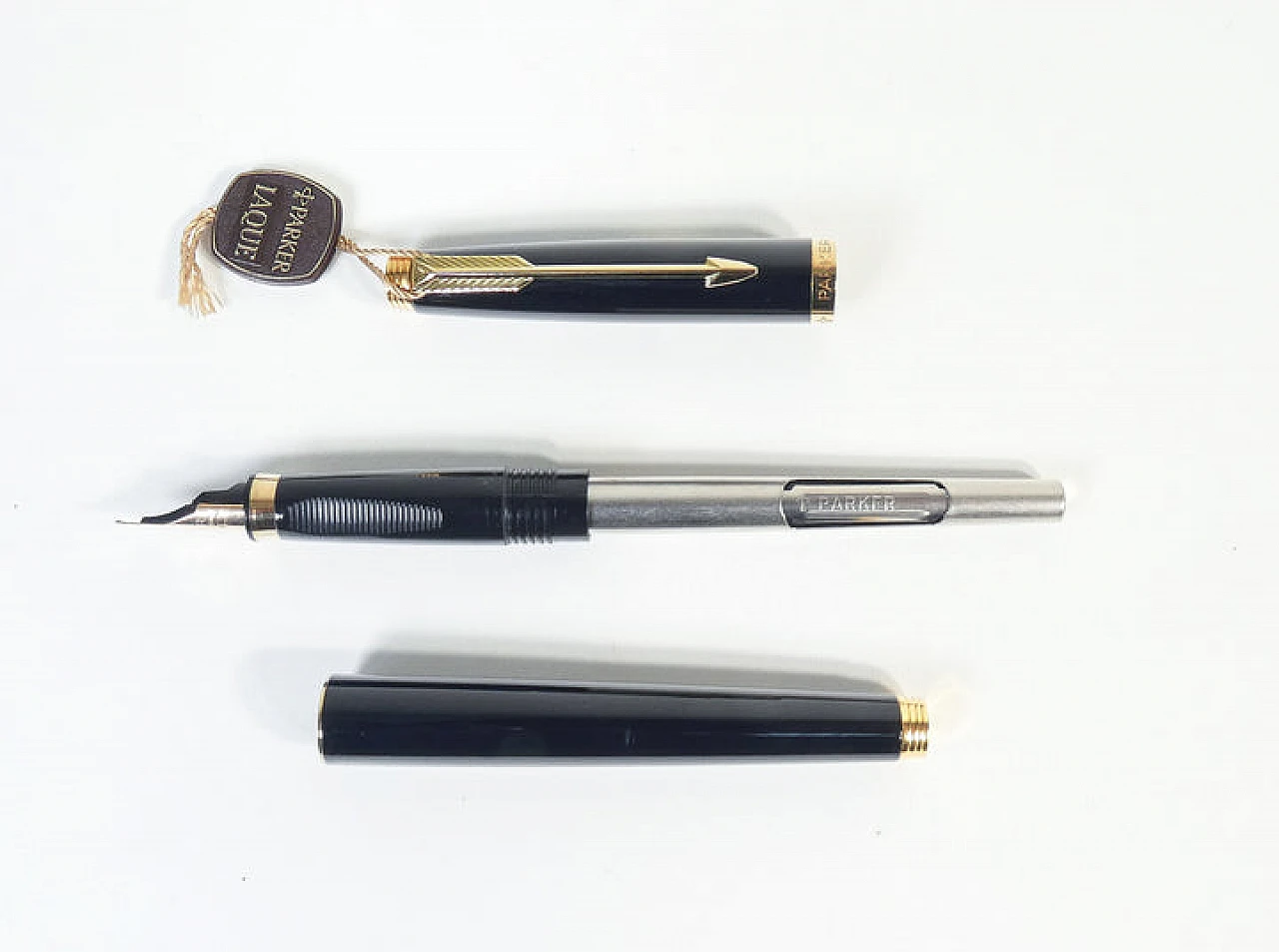 Parker 75 fountain pen with case, 1960s 15
