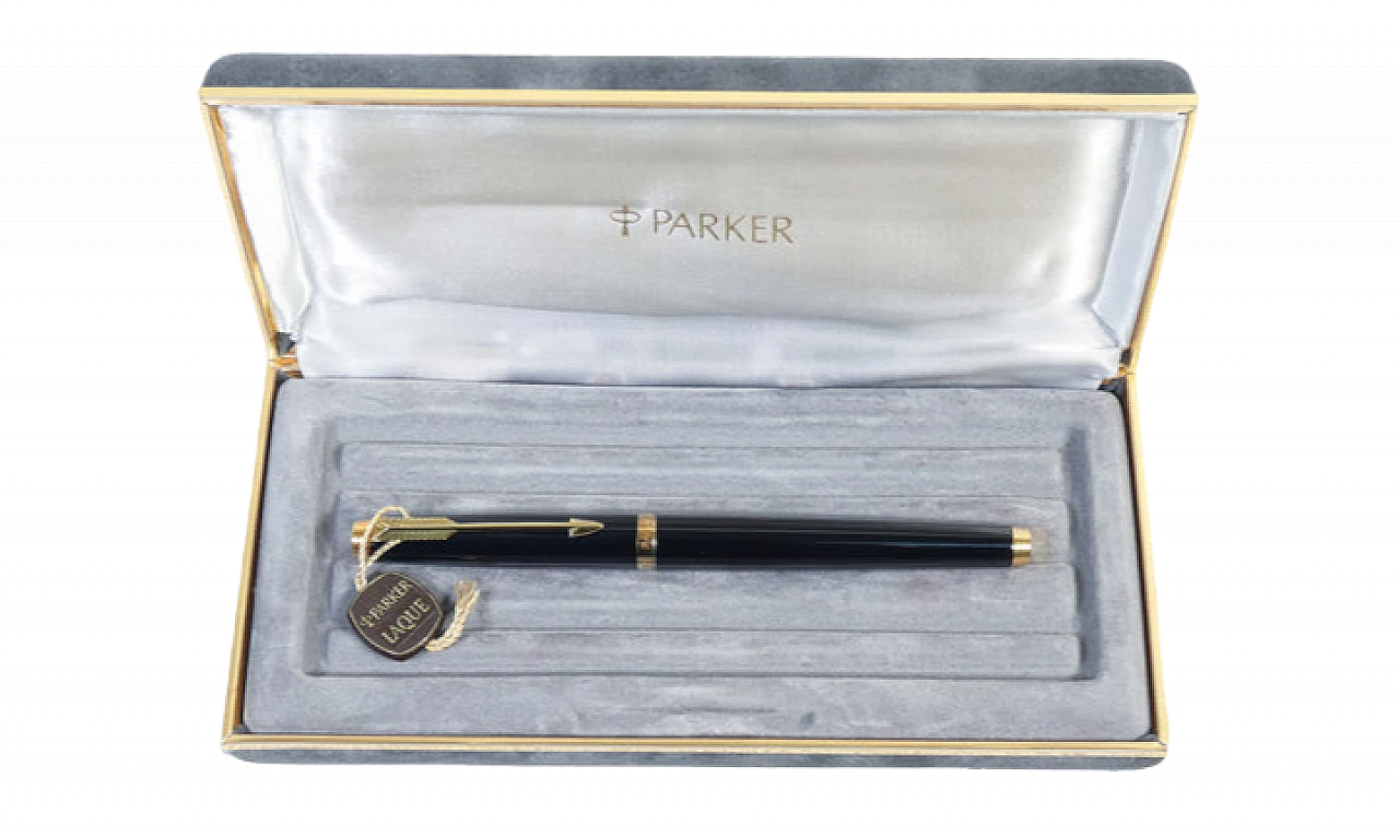 Parker 75 fountain pen with case, 1960s 18