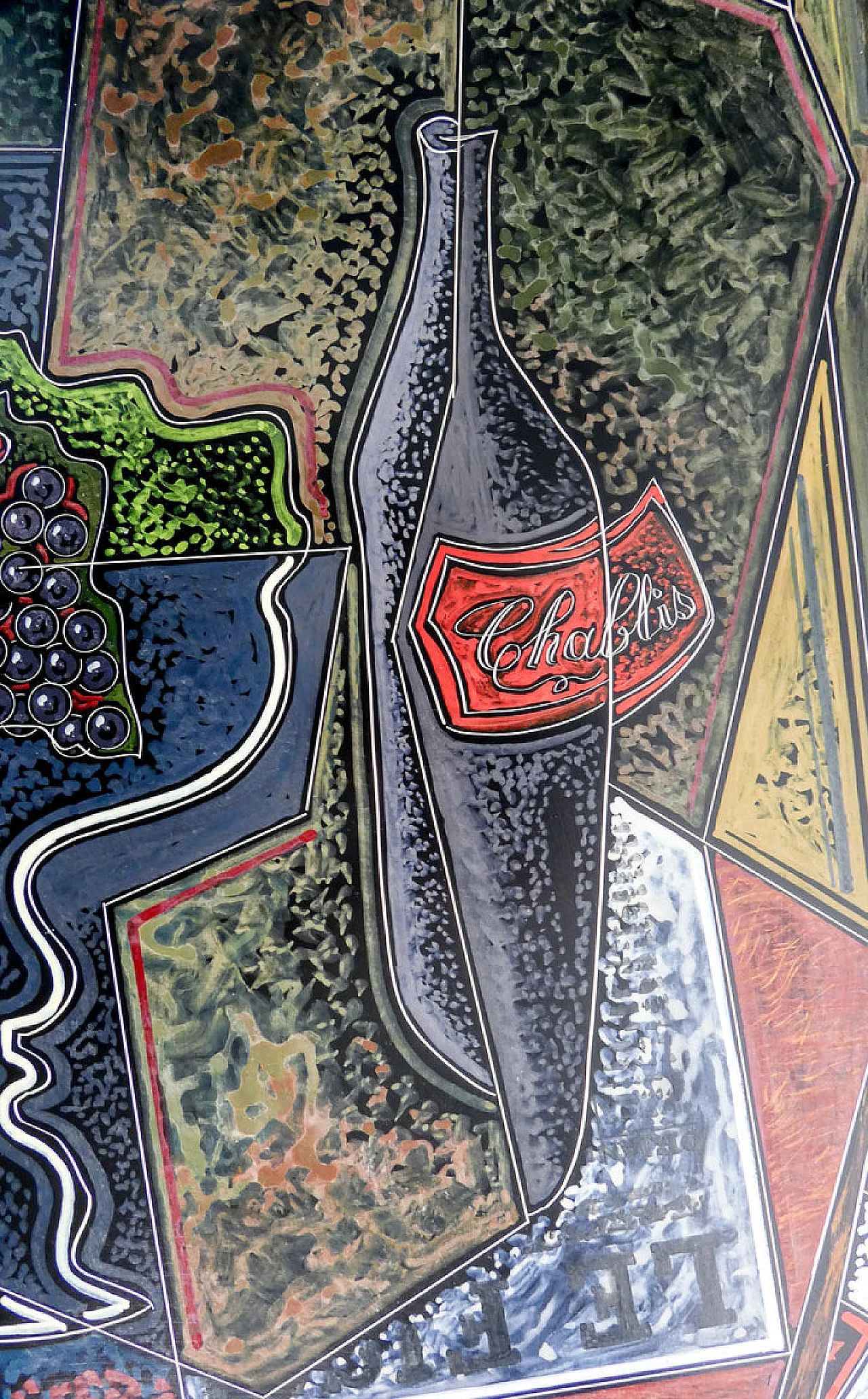 P. Oriani, Objets sur la table, encaustic painting on cardboard, 1930 7