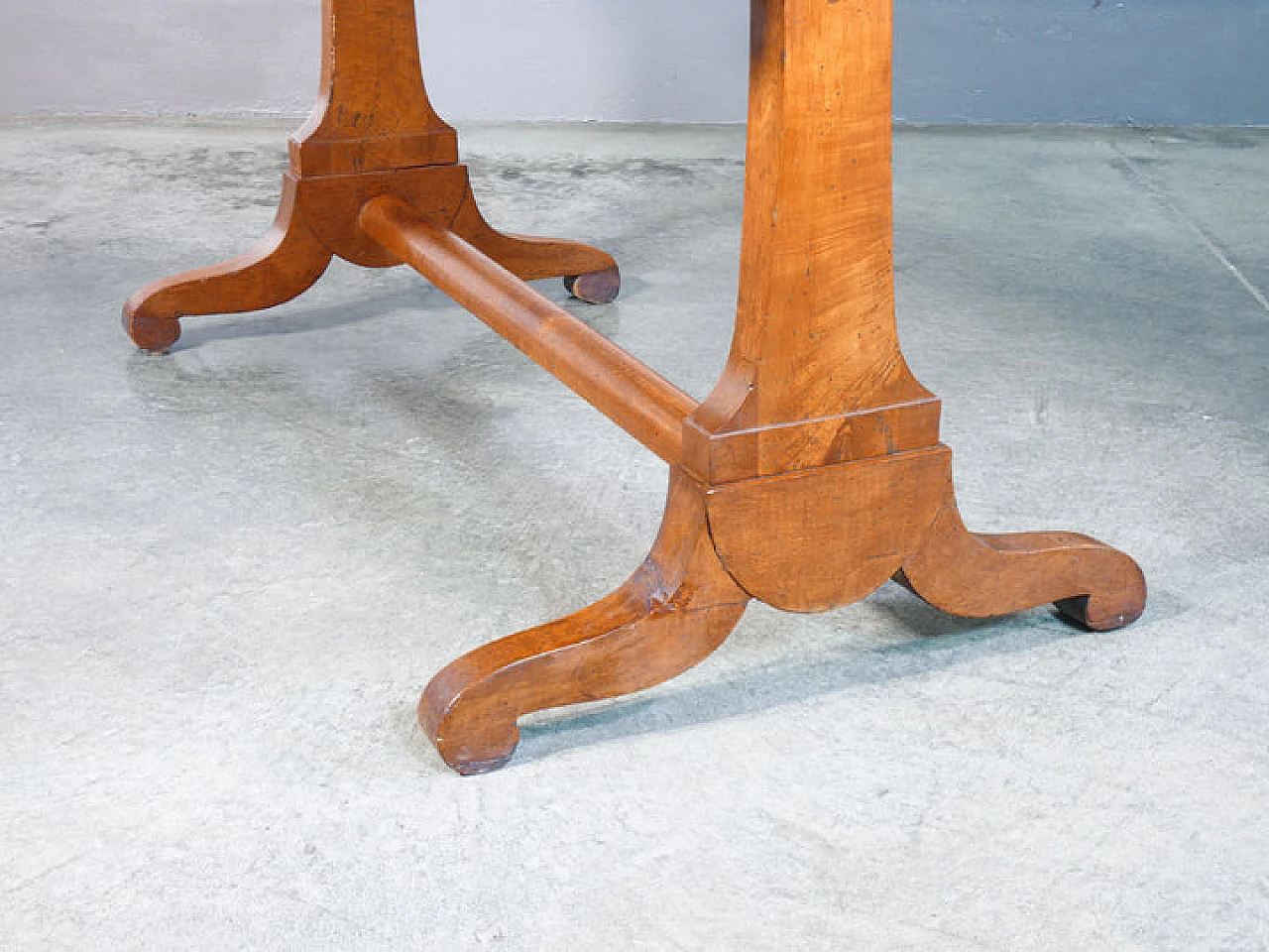 Charles X cherry and briar-root desk with inlays, mid-19th century 7